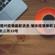 肇庆德兴疫情最新消息:肇庆疫情最新消息2020年二月19号